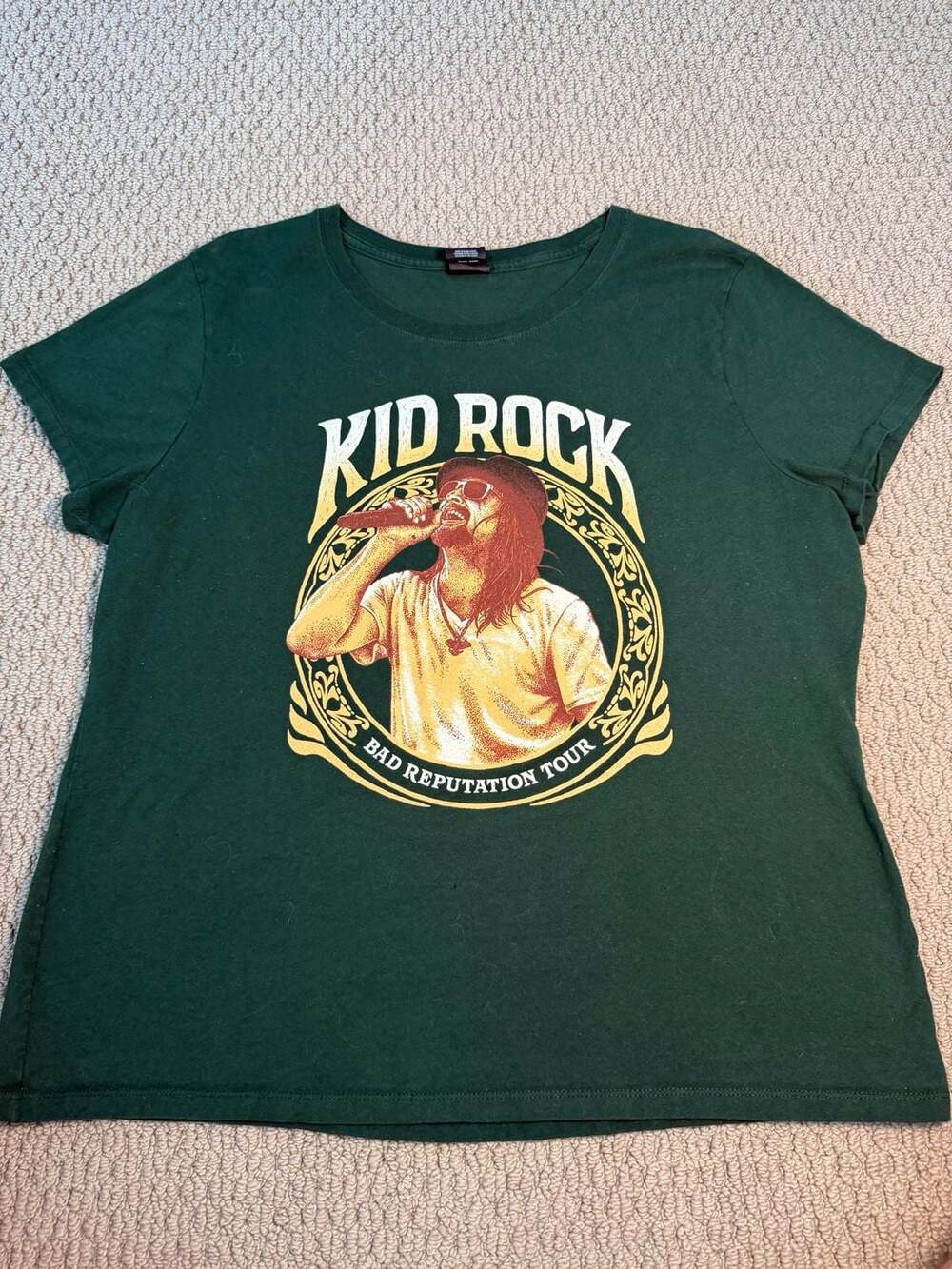 Kid Rock Bad Reputation Tour T-Shirt Women's XL